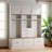 75'' H Entryway Hall Tree With Bench And Storage, 5-In-1 Modern Hall Tree With Coat Rack, 6 Drawers, 3 Cabinets And 3-Tier Top Storage For Hallway, Entryway, Living Room, Mudroom