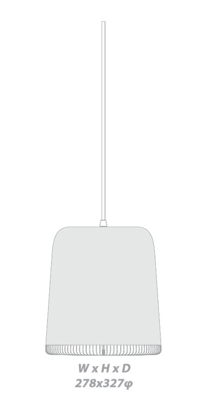 Dub 1 - Light Pendant, 12.9" H x 11" W x 11" D, Green Glass/Copper