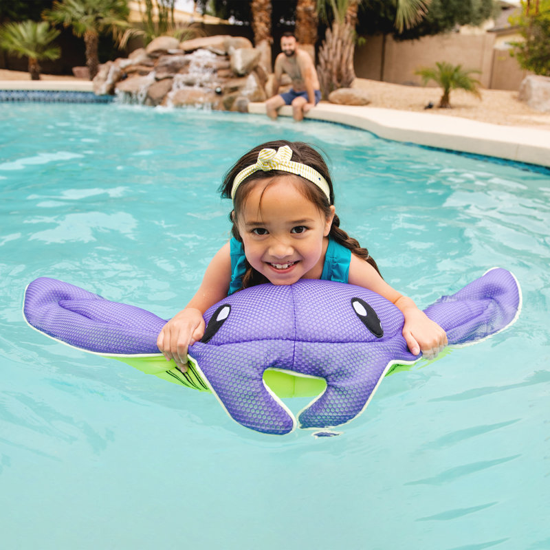 Big Joe Pool Petz Alligator Kid's Float (Non-inflatable), Ray