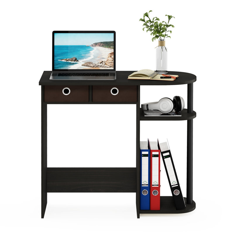 Lapham Computer Desk, Espresso / Black / Brown