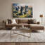 Chiens, berger australien, art mural sur toile beige