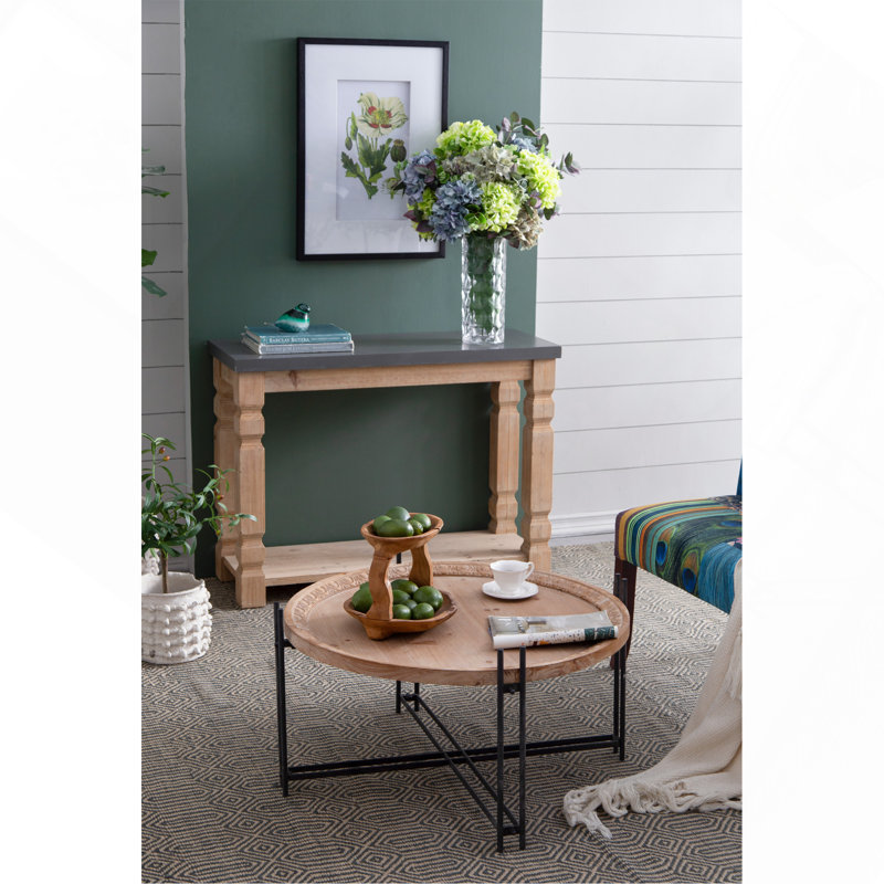 Table basse 32 po x 18 po Farmhouse