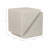 Stone Marble Decorative Object Modern Abstract Geometric Sculpture Contemporary Accent Cube Handcrafted Carved Stonework Tabletop Art Display Indoor Home Decor Unique Minimalist Design.-882311384