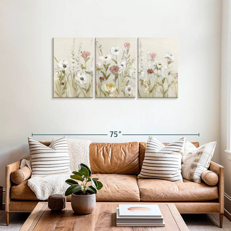 Harnek Bloomin Around, 27" H x 56" W