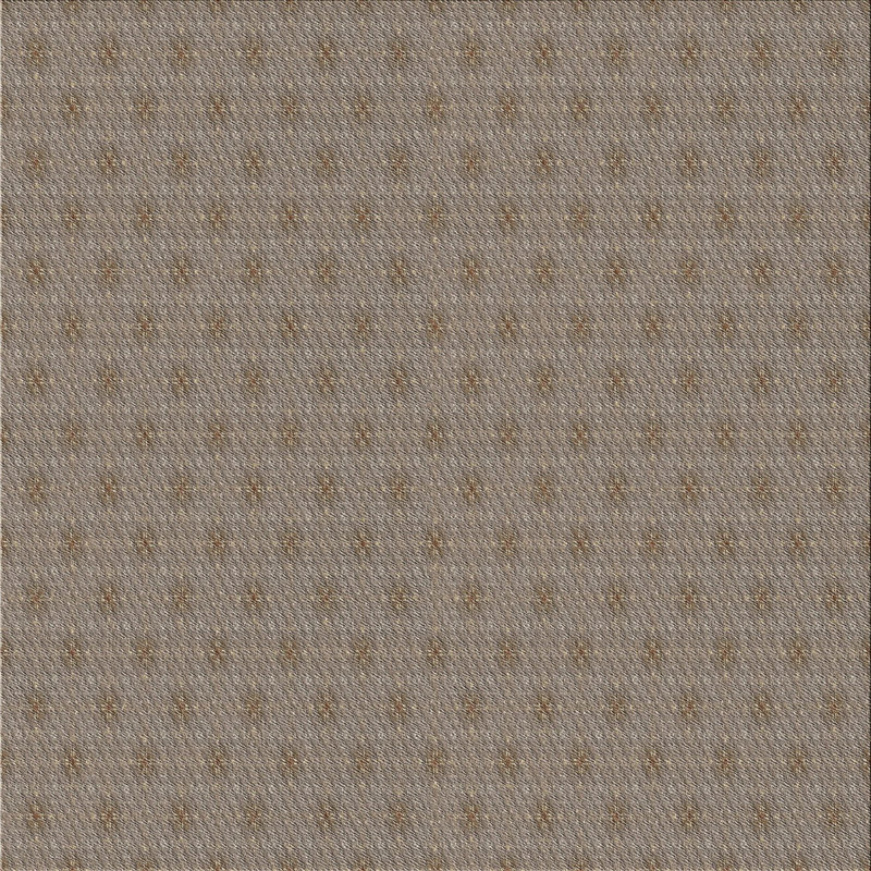 Brun Tapis décoratif Saenz, Carré 6 pi
