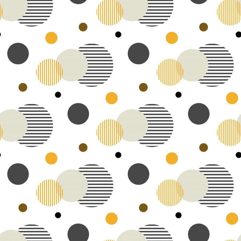 Geometric Dots Peel & Stick Wallpaper N015057