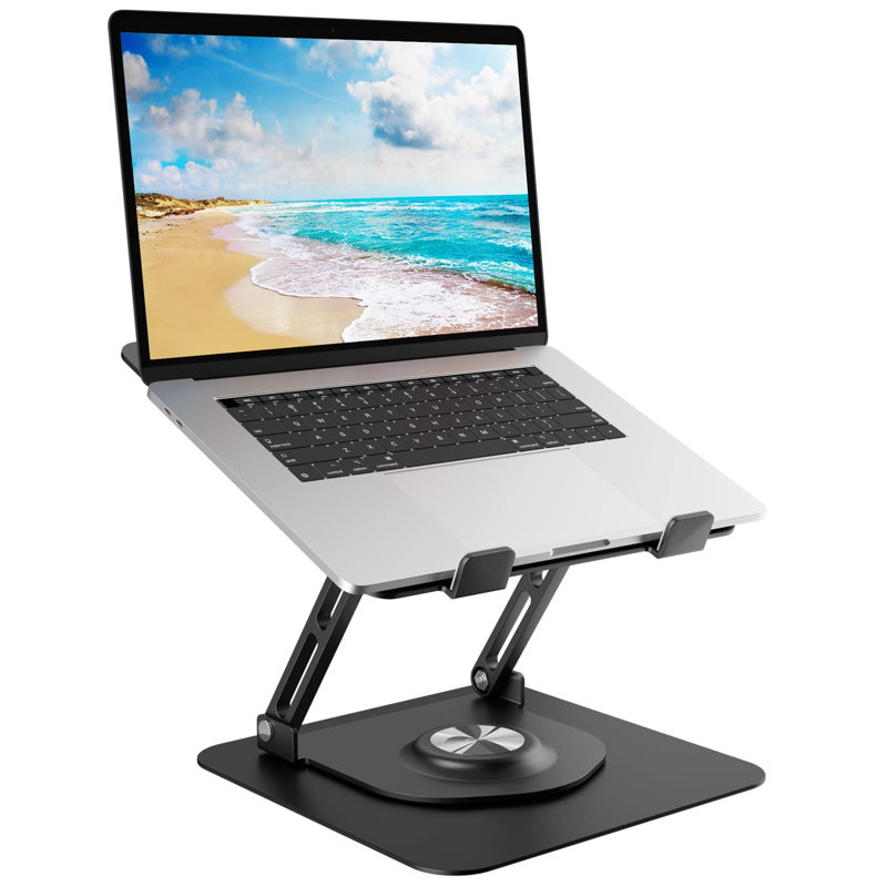 Metal Stackable Monitor Stand, Black