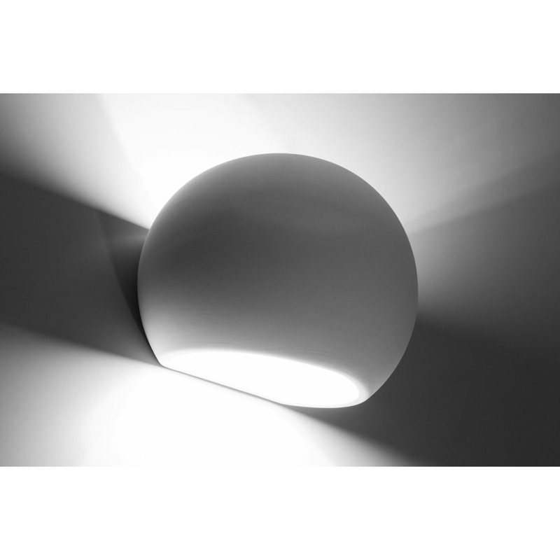 Anberlyn Ceramic Flush Mounted Sconce