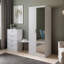 2 Door Wardrobe with Mirror-97707805