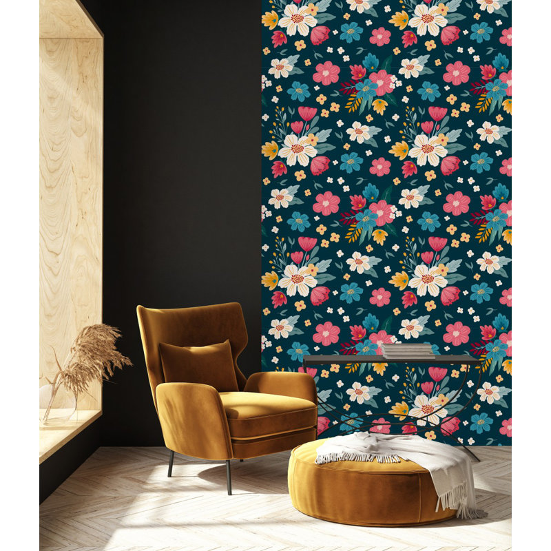 Carreau de papier peint l 25 po, L 2,09 pi x L 10,42 pi