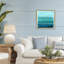 Aqua Ombre Gradient Floating Frame, design by Allie Corbin-453772211-453772209
