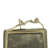 Decorative Tray, Vintage Figural Handles, Polished Gold Aluminum 25 Inch