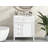 Pollark 30'' Single Bathroom Vanity with Ceramic Top-743552624