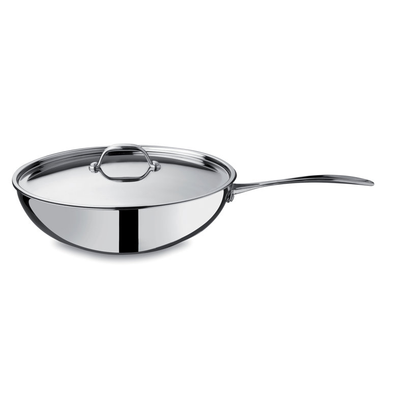 Wok avec couvercle cm 30 pierre glamour, L 12 po x l 12 po x H 5 po