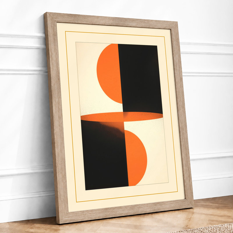 Constructivist Forms Geometric - Print, Oak, A3 - 42.0 x 29.7 cm