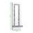 Crystal Crush Diamond Mirrored Candle Sconces, Silver Wall Candle Holder Set Of 2, Wall Decorations For Living Room,Dining Room (Rectangle Stripe (Style 4))