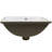 Novatto 18.25 " Porcelain Rectangular Bathroom Sink and Overflow Hole