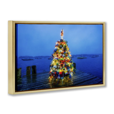 «Lit Bouys Christmas Tree» par Rick Berk