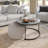 Nest Ease Round Coffee Table Set