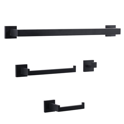4 - Piece Bathroom Hardware Set