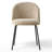 19.5"Seat Height Upholstered Fabric Dining Side Chair-301786657
