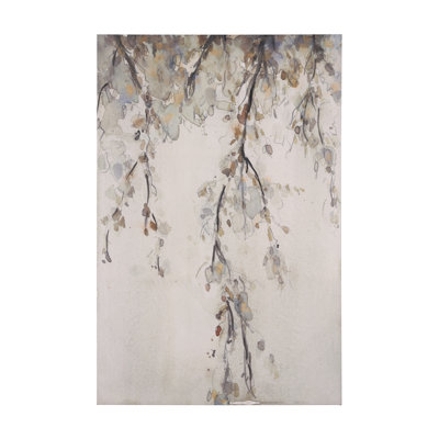 Toile texturée décontractée «Casual Shade I» par Samuel Dixon