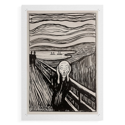 Croquis rétro XXXVII - reproduction de toile seulement - non encadrée