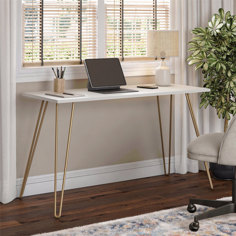 Bureau d'écriture, White/Gold