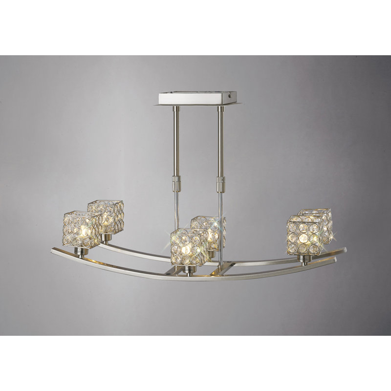 6 - Light Shaded Chandelier