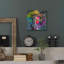 Art mural en métal Red Barrel Studio® «Bitcoin Crypto King» par Epic Portfolio-494592374