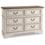 Commode à 6 tiroirs Heraldas Kelly Clarkson Home