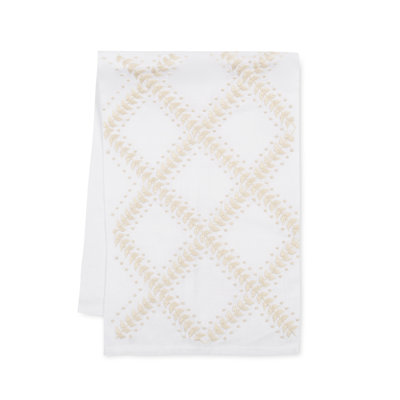Trellis Tip Towel