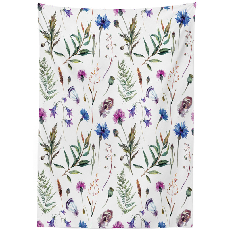 Thistle Tablecloth, 70" L x 52" W