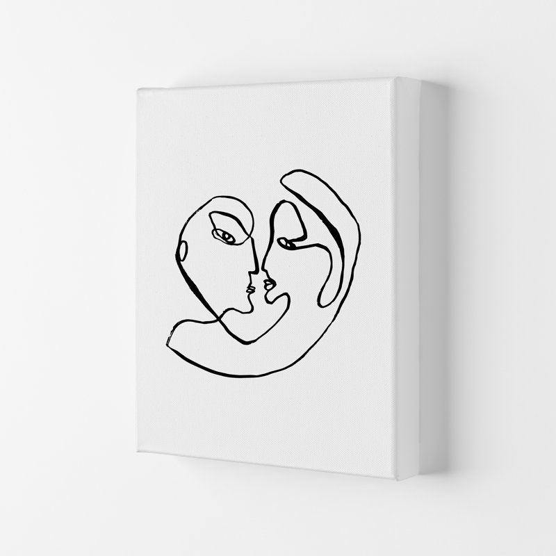 Love Embrace by Planeta444 - Print, 59cm H x 42cm W x 1cm D, No Framed