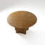 59.05"w Round Wooden Dining Table Modern Mid-century Style