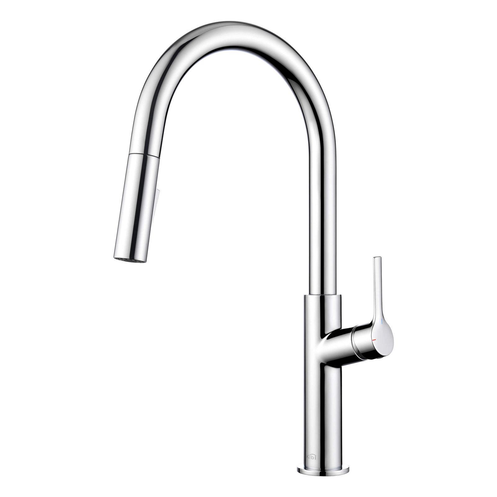 KIBI Fusion Pull Down Kitchen Faucet, Chrome