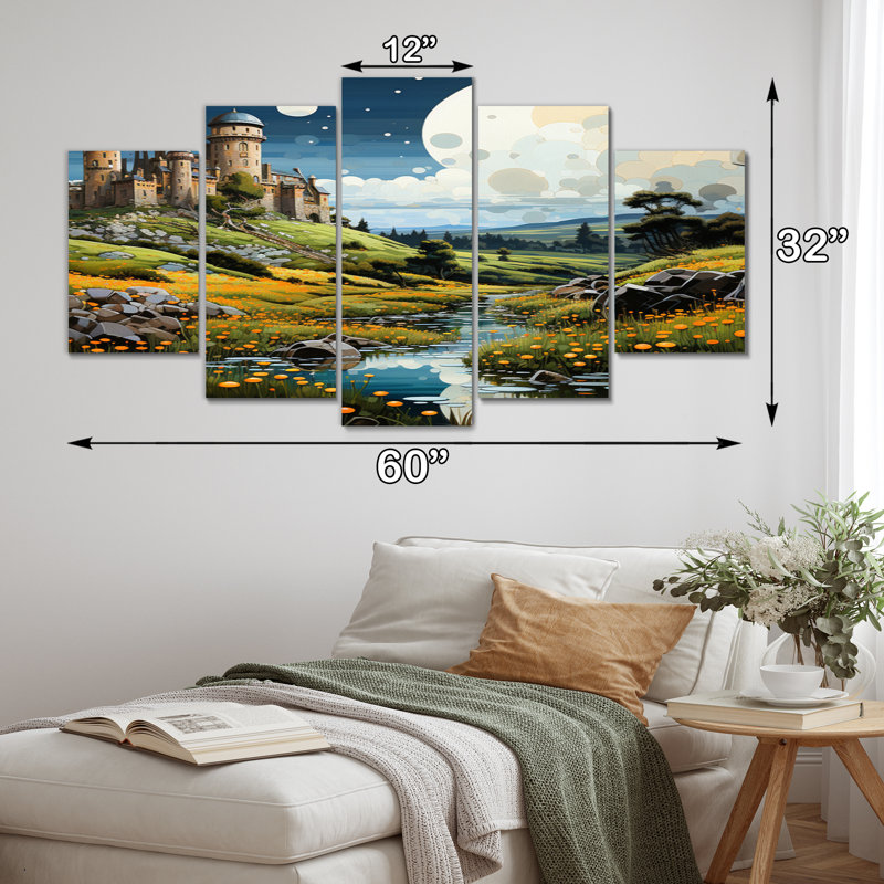 Rustic Buildings & Architecture Wall Decor on Metal