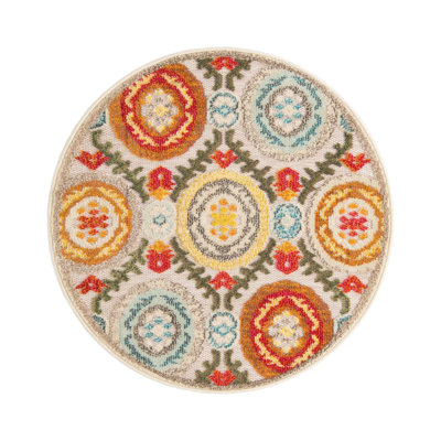 Tapis Bungalow Rose Oualida Caimin
