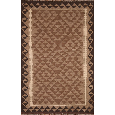Tapis oriental géométrique Kilim 3 x 5