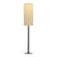 Lampe sur pied solaire Lumaris noir
