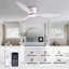 Ventilateur de plafond à DEL moderne et intelligent avec télécommande et commande murale-2035767989-2051639388