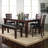 Seat Bench For Bedroom Living Room, Tapered Wood Legs, Upholstery, Button , Rectangular, Solid And Construction, Cherry Brown Room With Leather-Like Seat, Wooden Tufting, , Finish