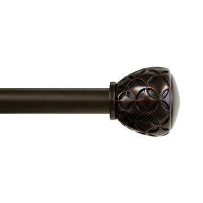 Anglia Adjustable Single Curtain Pole