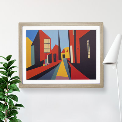 Stupendous Skyline Architecture Abstract - Single Picture Frame Print