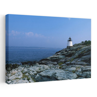 Castle Hill Lighthouse At The Seaside Newport Newport County Rhode Island Usa Abstract Contemporary Architecture Landscape Art
