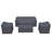 Arunas Outdoor Conversation Furniture Set Cover