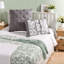 Ensemble de literie chic et moderne, polyester, style transitionnel pour la maison