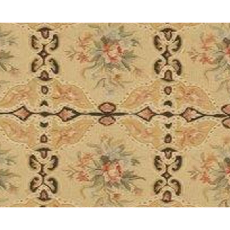 Wool Oriental Area Rug, Round 12'