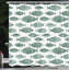 Rideau de douche simple mosaic fish décoration Kentshire-24439220-126184270