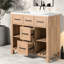 Meubles-lavabos, bois naturel de 30 pouces-213076758